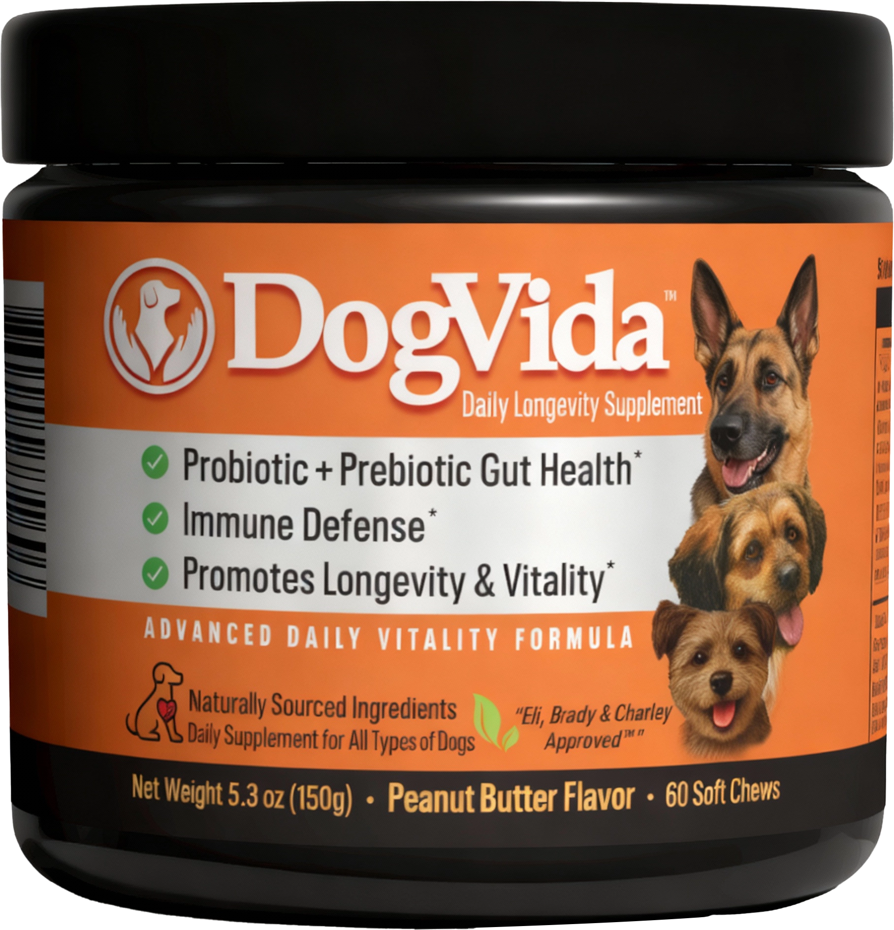 DogVida Supplement Bottle